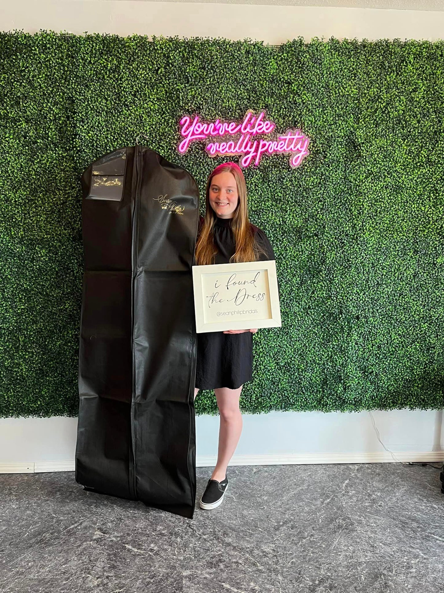 Sean Philip Bridals Exclusive Fabric Bag