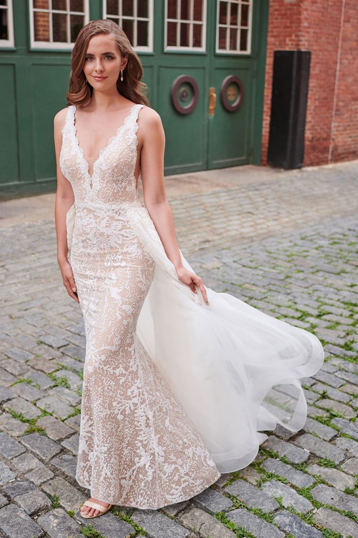 120167 Fit & Flare Wedding Dress by Enchanting