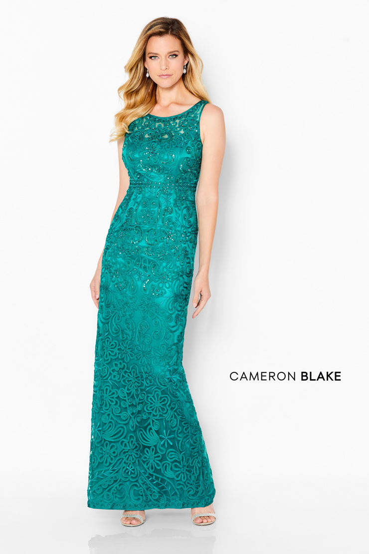 115604 A-Line Mother's Gown by Cameron Blake