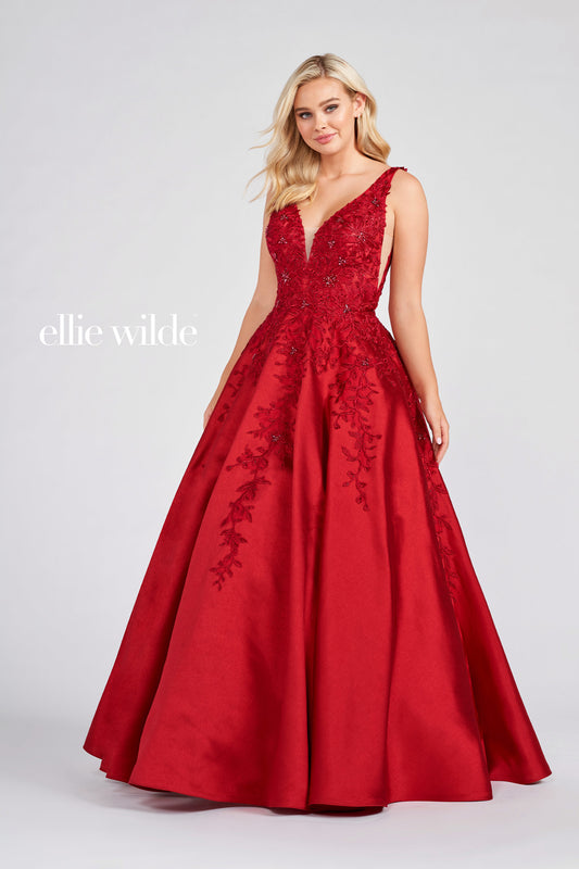 120115 Ellie Wilde A-line Prom Dress