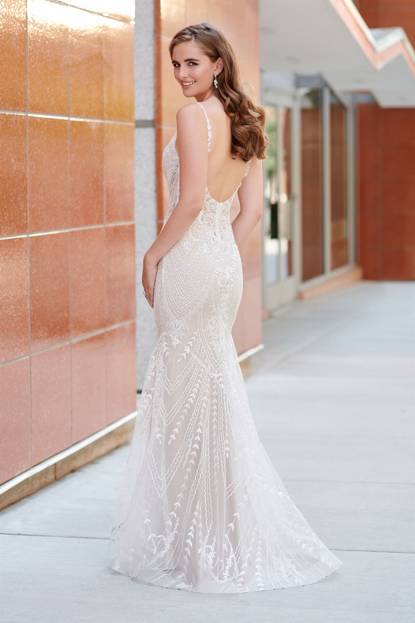 120167 Fit & Flare Wedding Dress by Enchanting