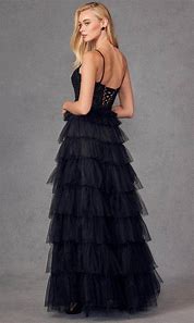 JT2451S By Juliet Beaded Tiered