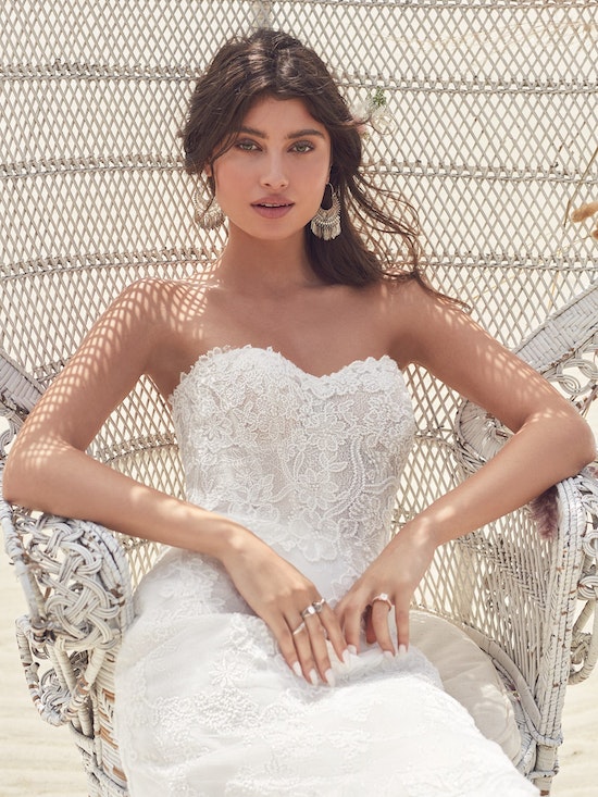 "Dallas" Mermaid Lace Destination Wedding Dress by Maggie Sottero