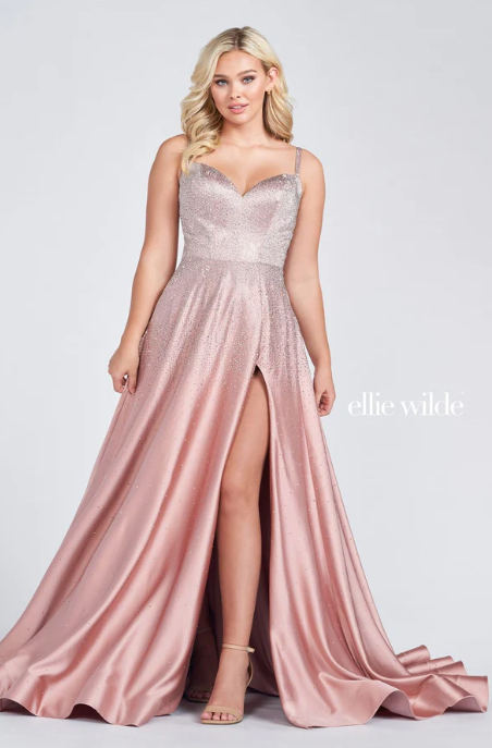 122015 Ellie Wilde A-Line Prom