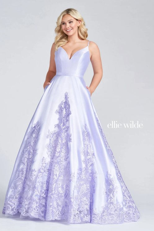 122010 Ellie Wilde Ballgown with Pockets Prom