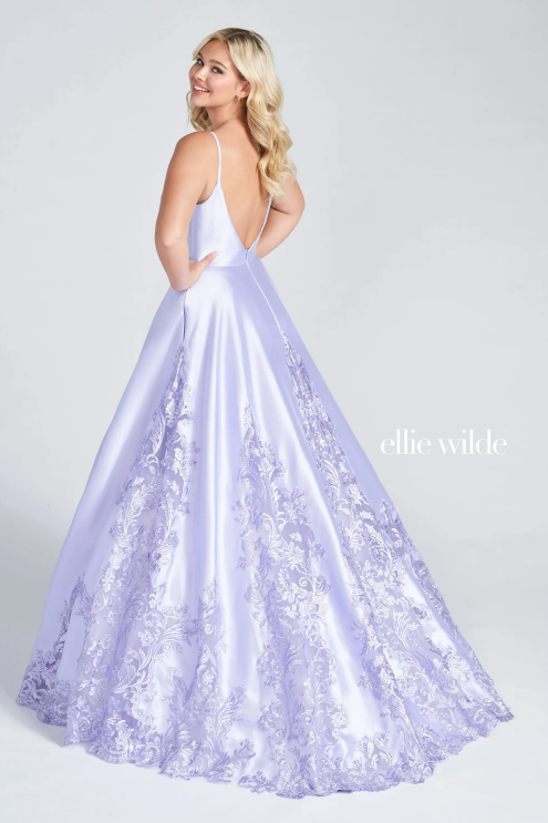 122010 Ellie Wilde Ballgown with Pockets Prom