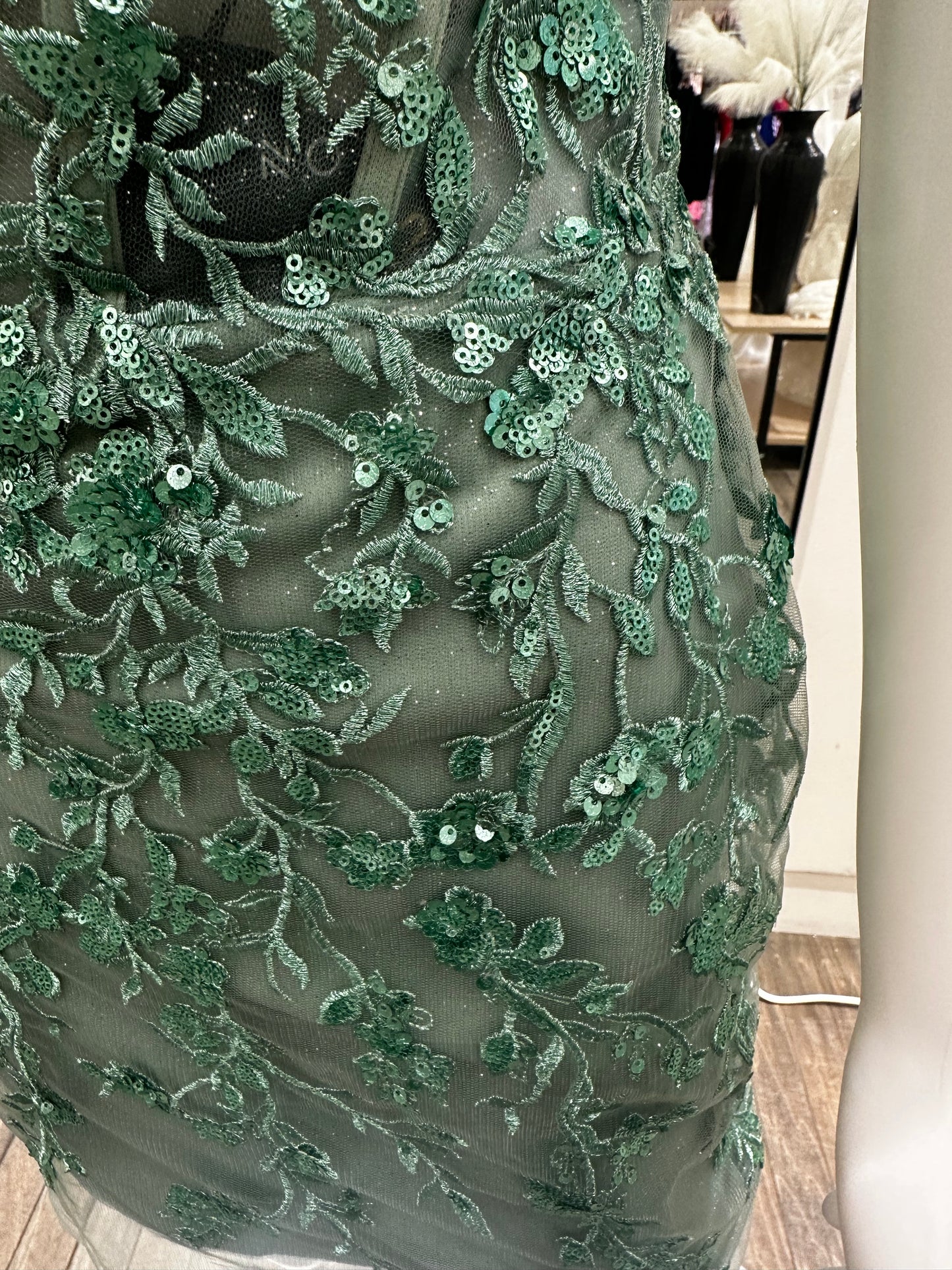 Elegance and Sparkle Lace short dress homecoming