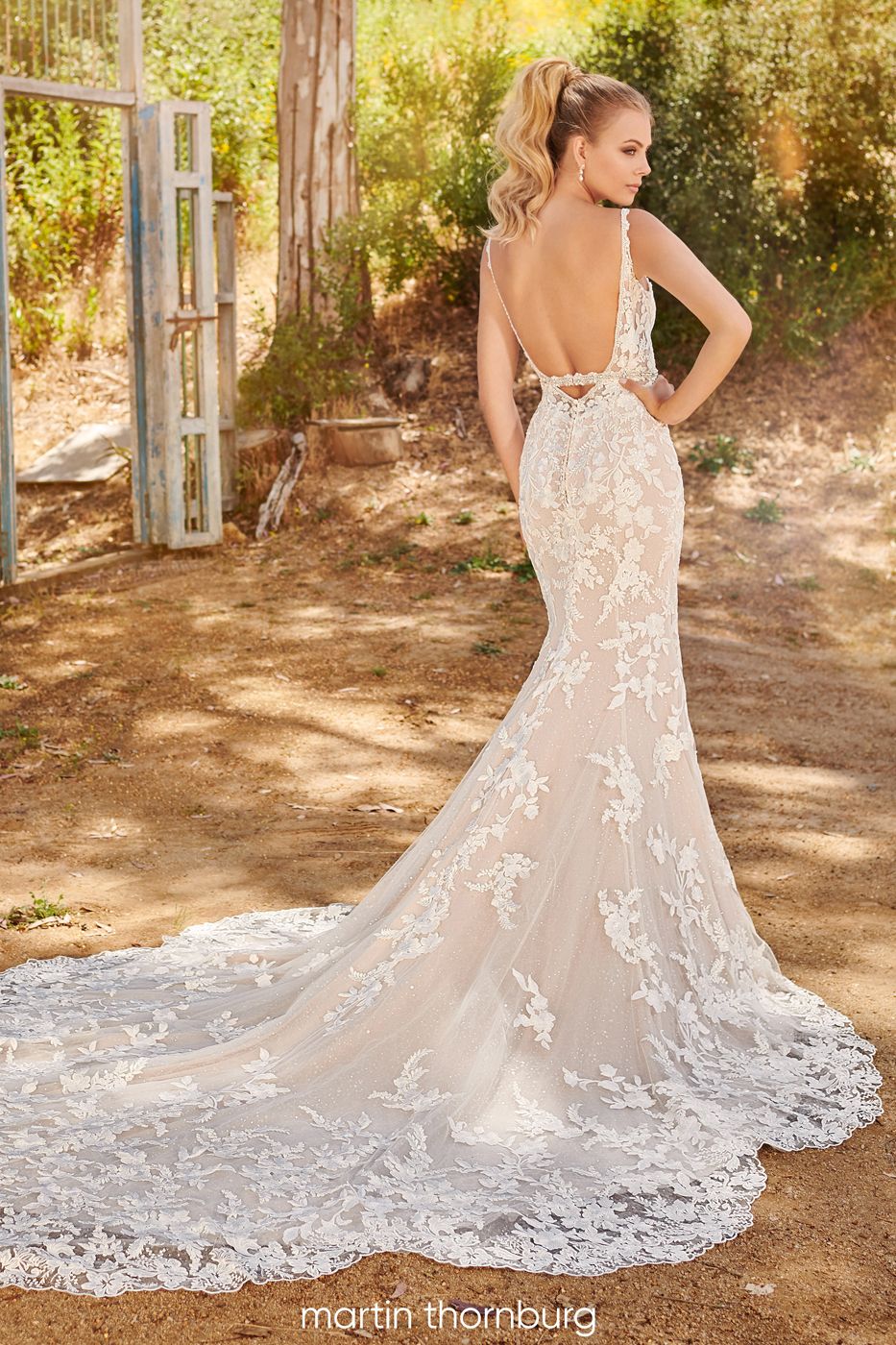 120234 Iris by Martin Thornburg Fit & Flare