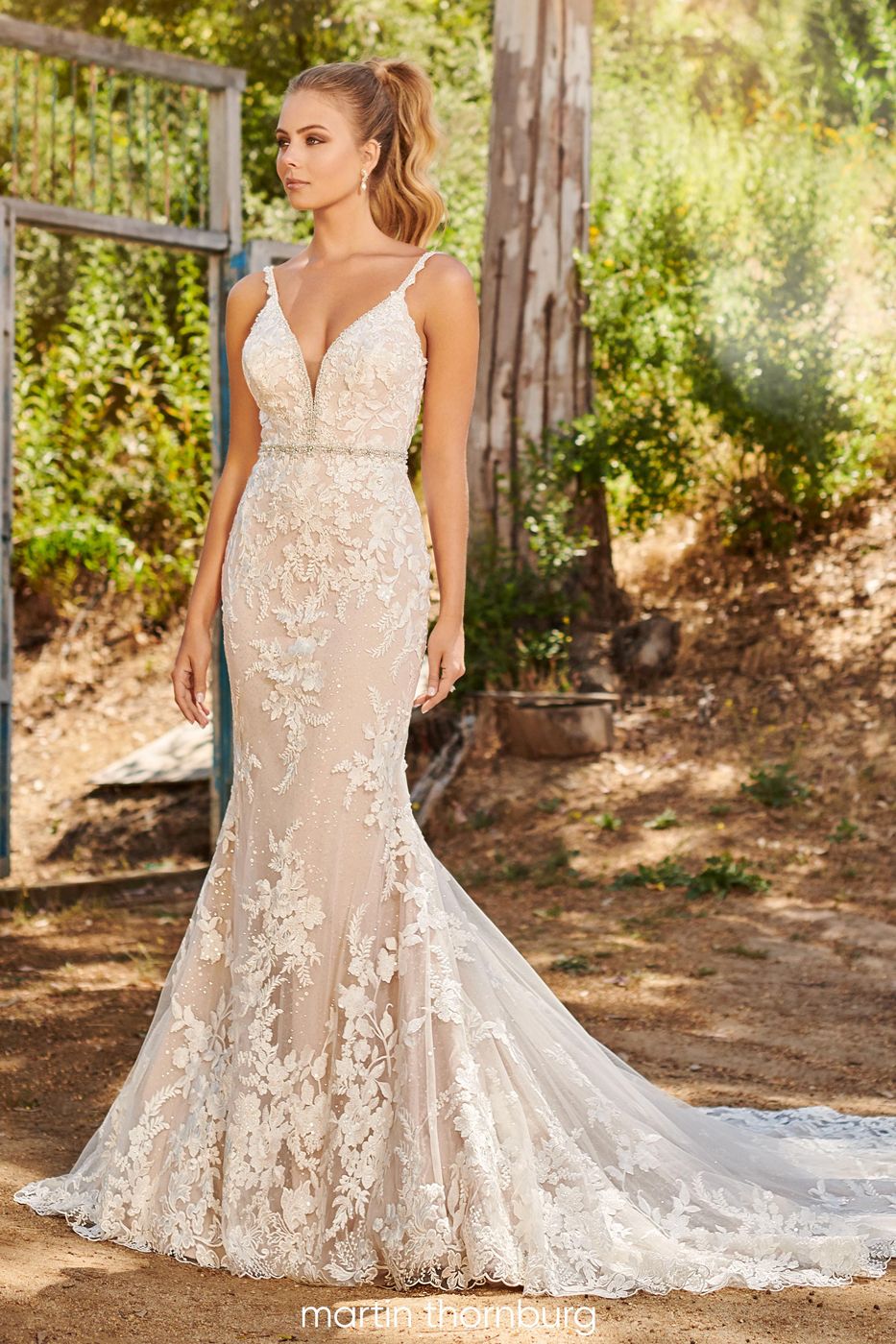 120234 Iris by Martin Thornburg Fit & Flare