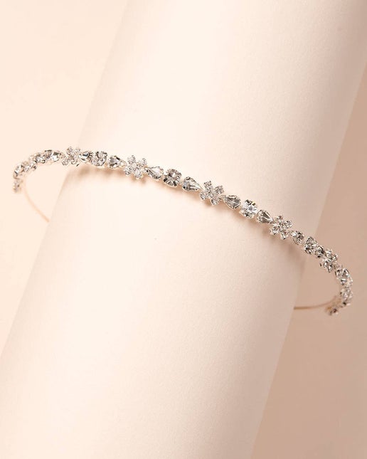 Winona Headband: Silver