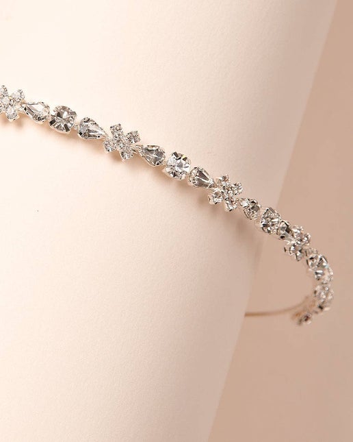 Winona Headband: Silver