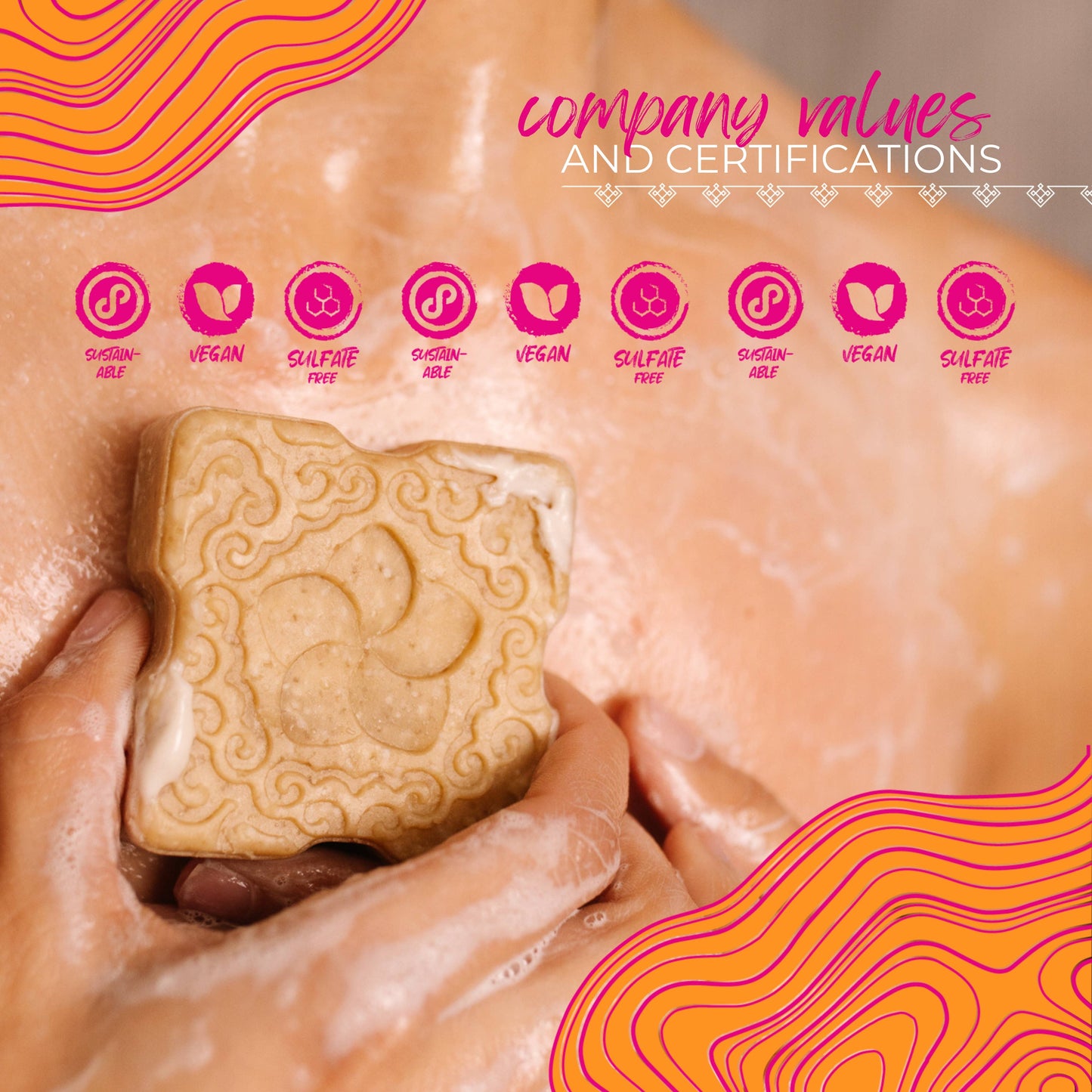 Viori Beauty - Limited Edition | Sugar Scrub Bar | Peach Hibiscus