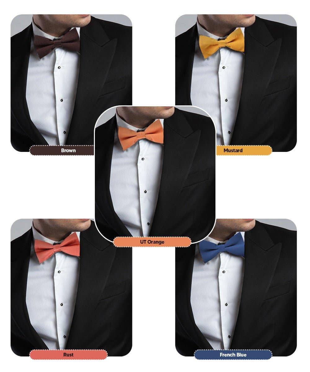 Solid Bow Tie in a Box (Multipacks) by Vittorio Farina