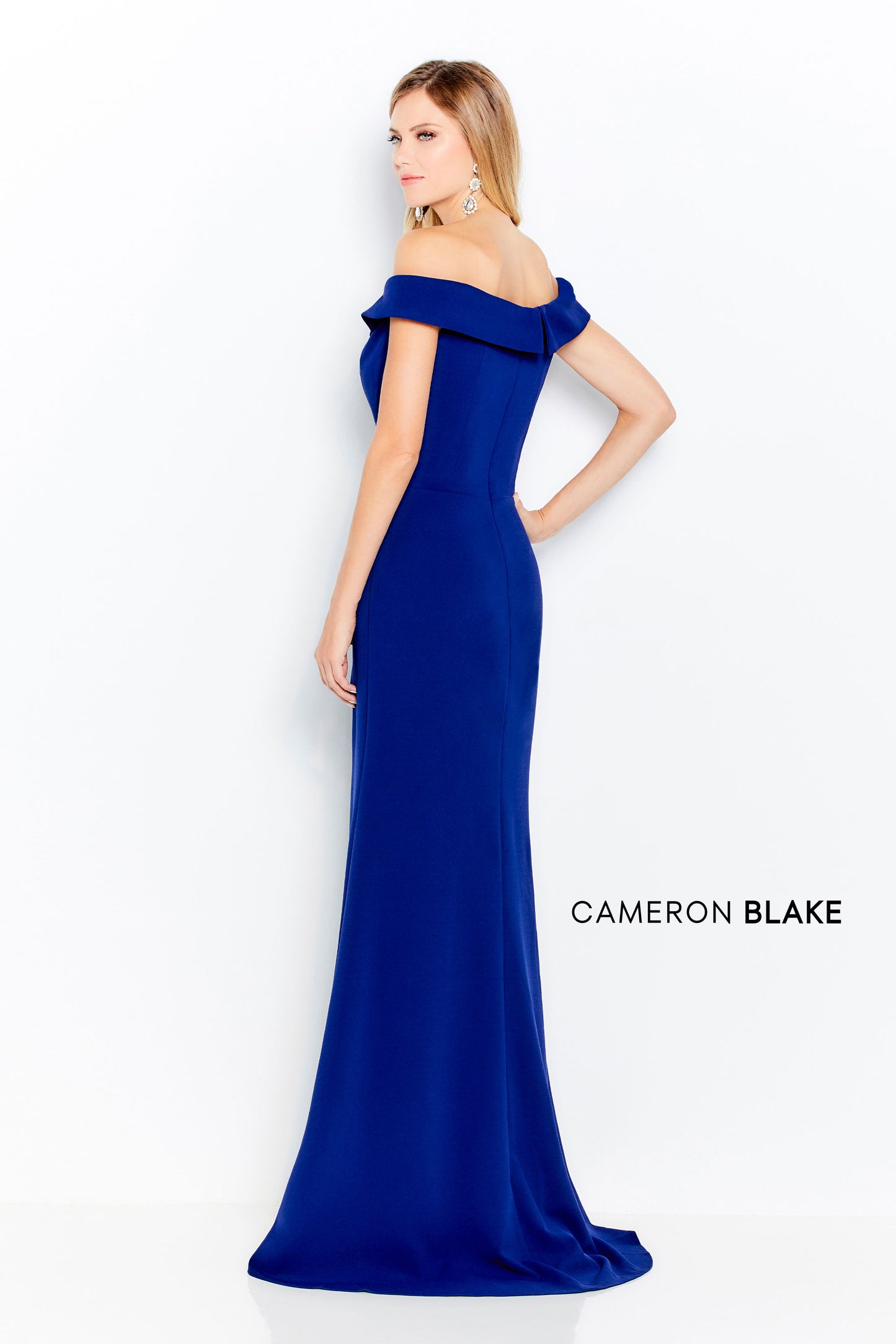 120614 Navy Blue Size 18 Mother's Dress by Cameron Blake