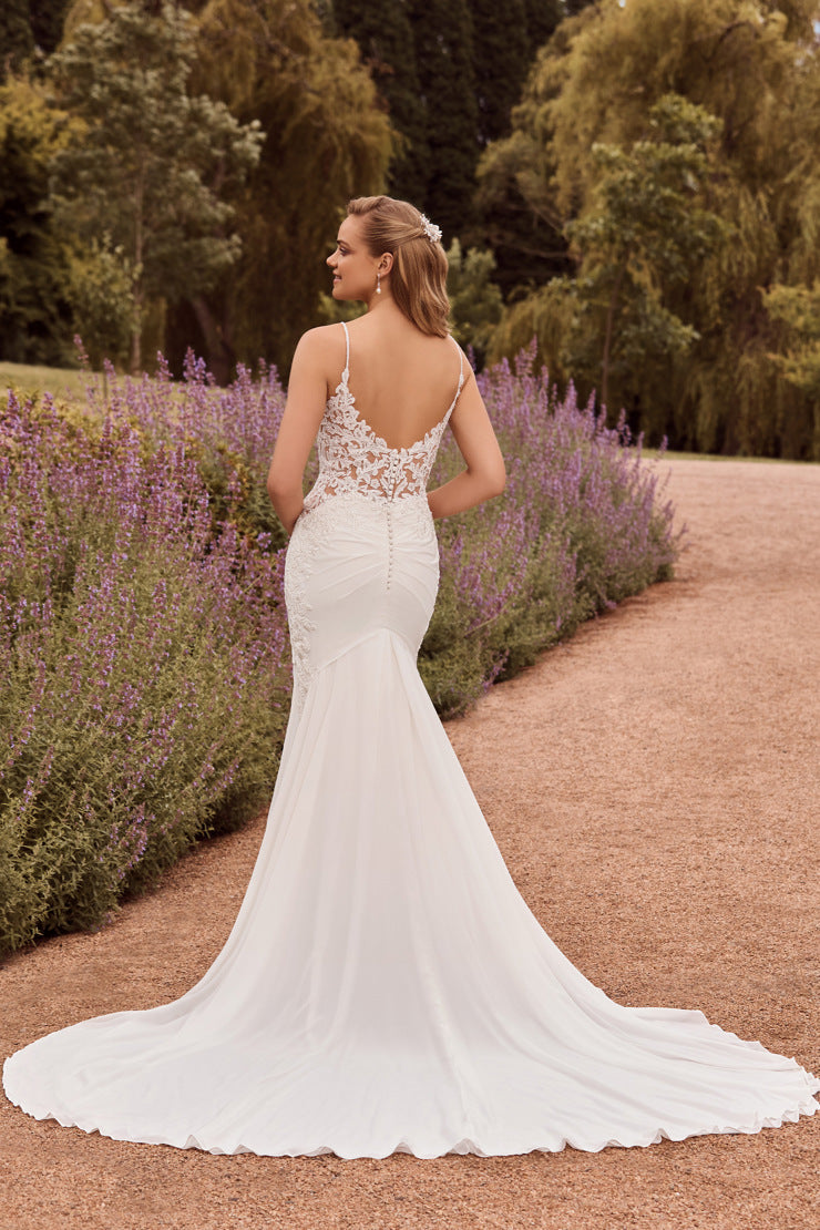 "Adelaide" Y22186 Lightweight Ruched Wedding Dress by Sophia Tolli