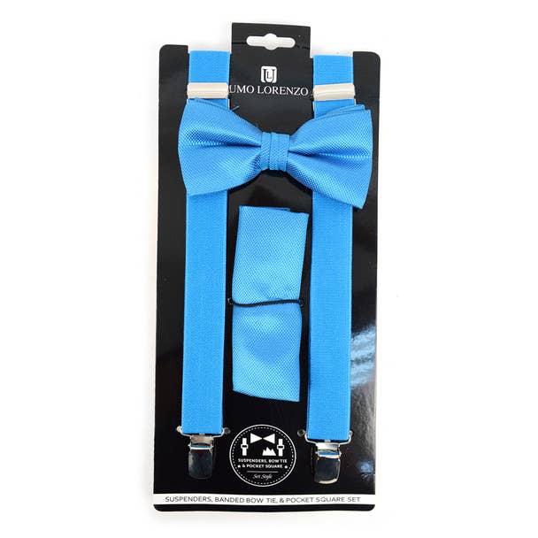 Men's Solid Color Clip-on Suspenders