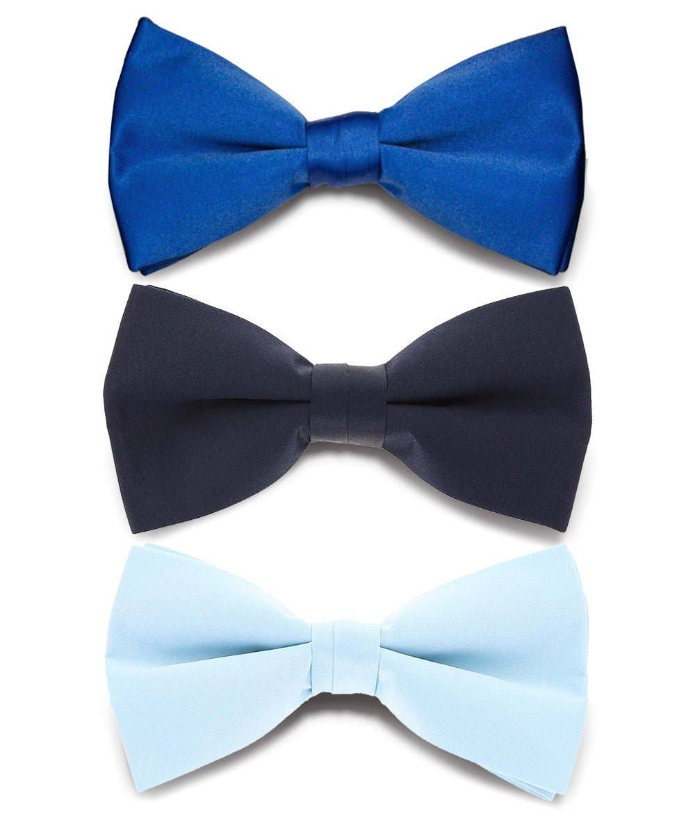 Solid Bow Tie in a Box (Multipacks) by Vittorio Farina