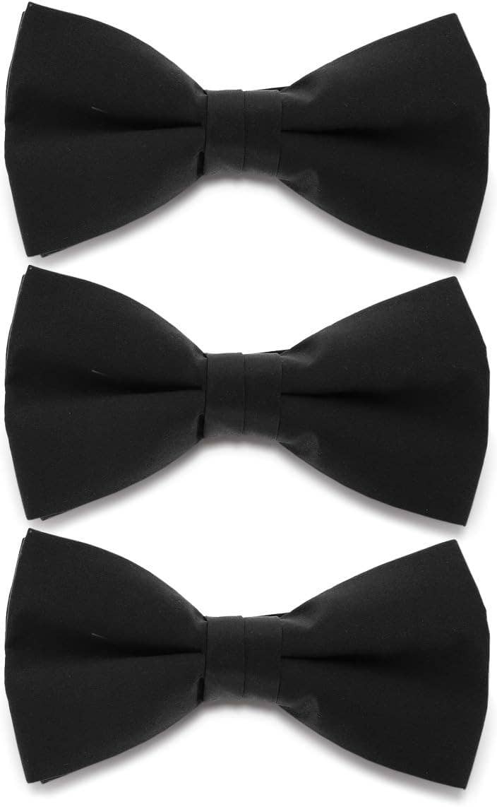 Solid Bow Tie in a Box (Multipacks) by Vittorio Farina