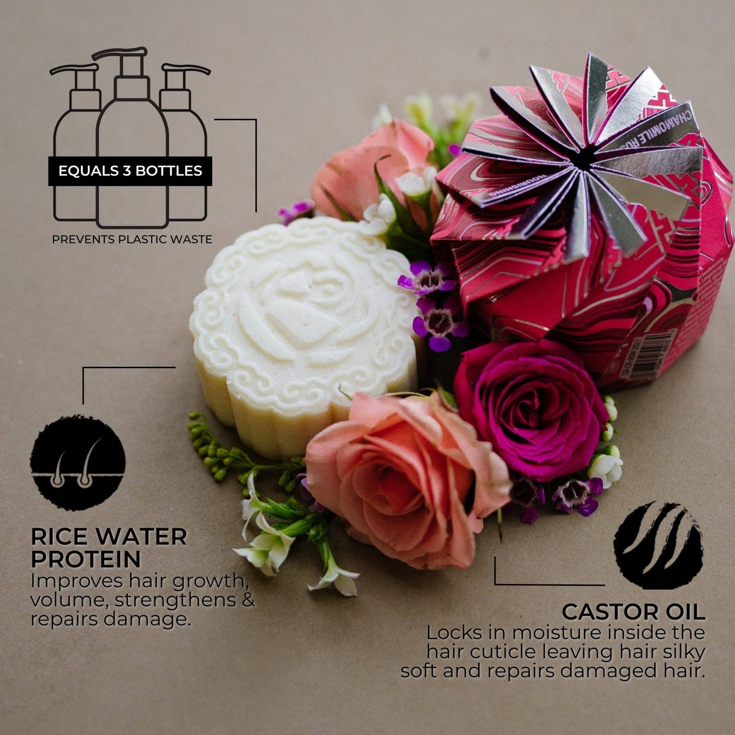 Castor Oil Shampoo Bars