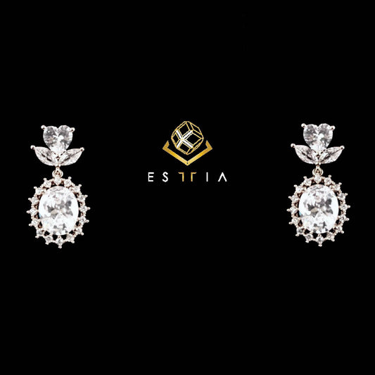 Camella Cubic dangle earrings