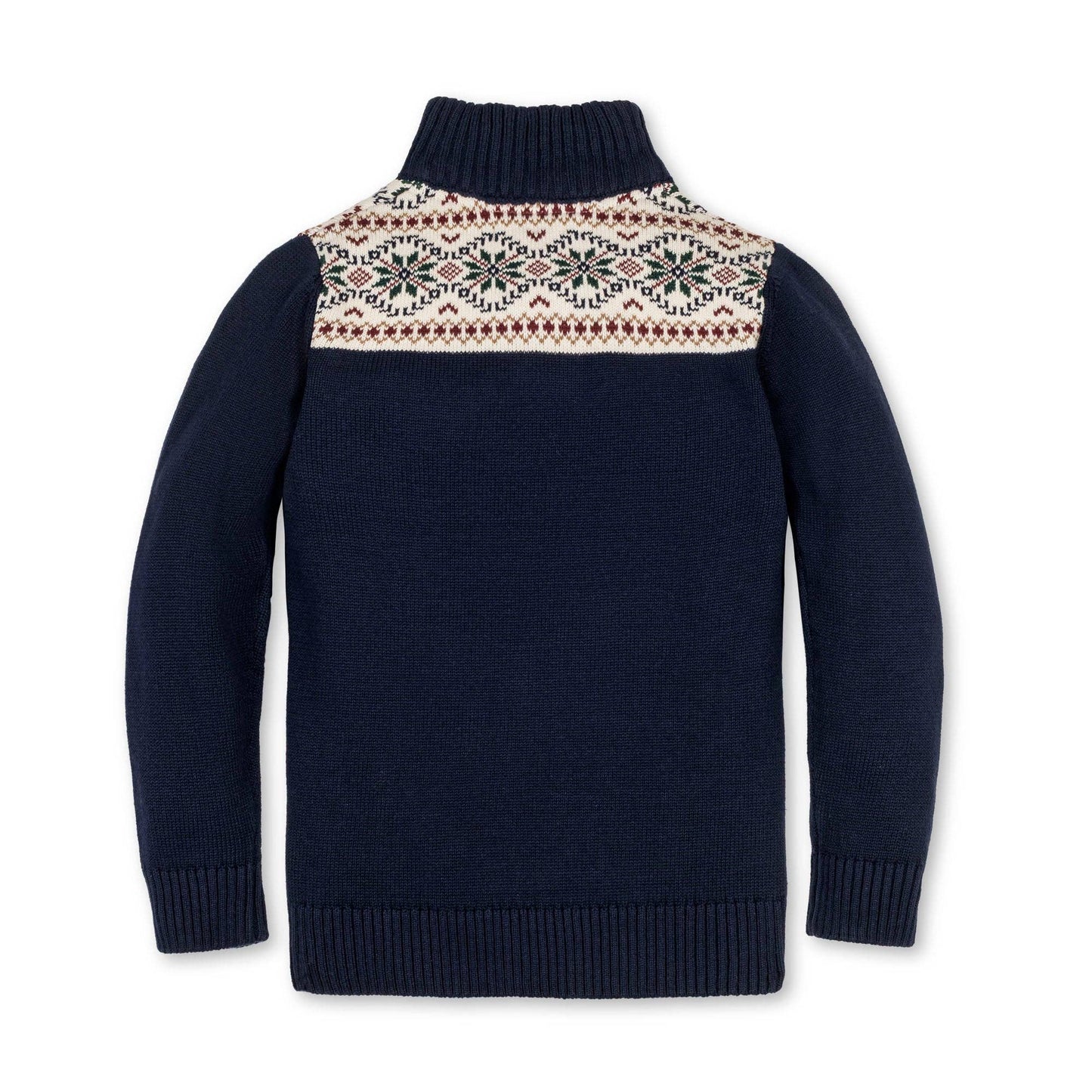 Organic Mock Neck Sweater
