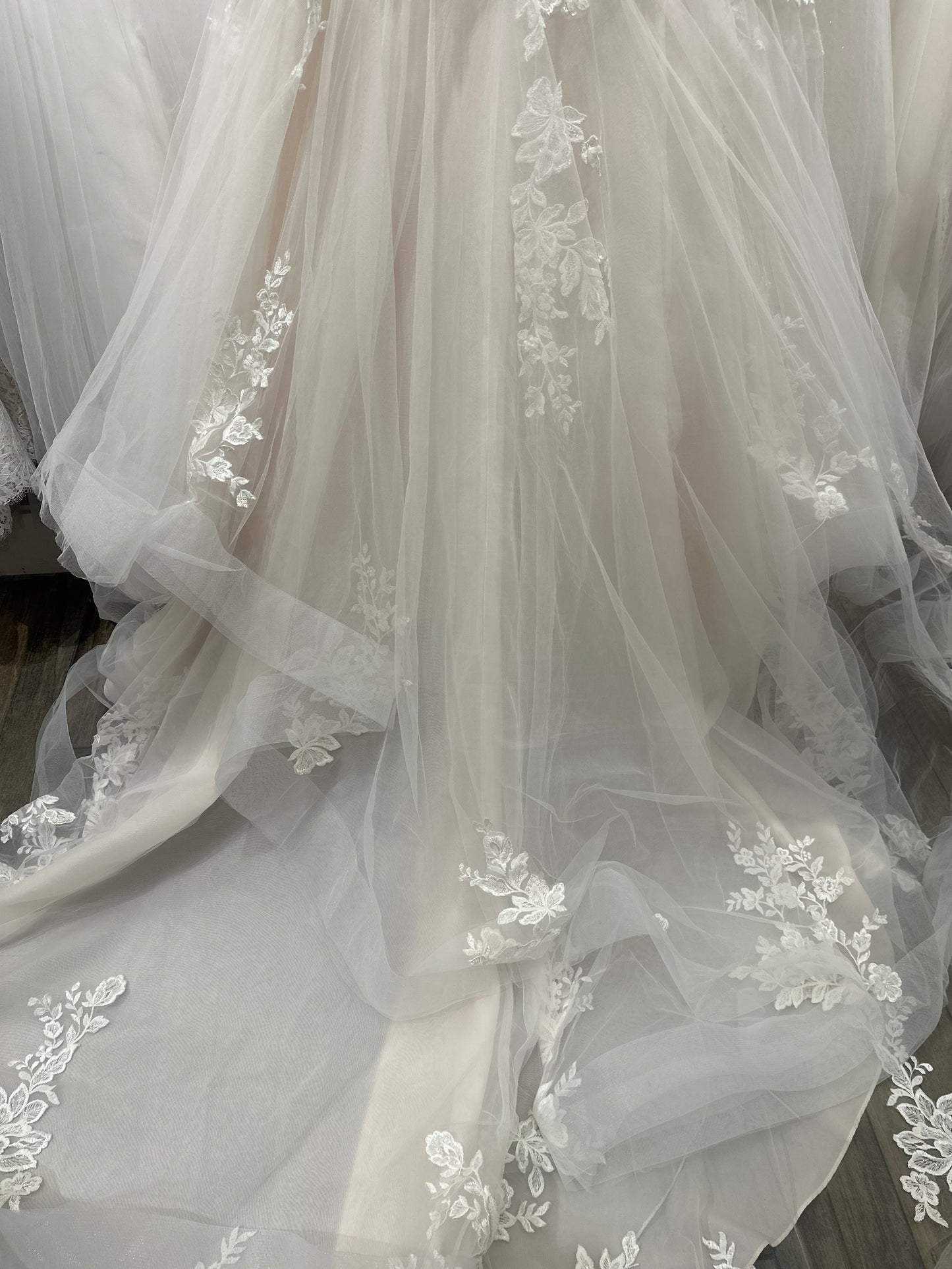 "Skylar" Y20046 Mermaid Wedding Dress with Sheer Bodice by Sophia Tolli