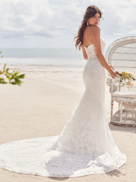 "Dallas" Mermaid Lace Destination Wedding Dress by Maggie Sottero