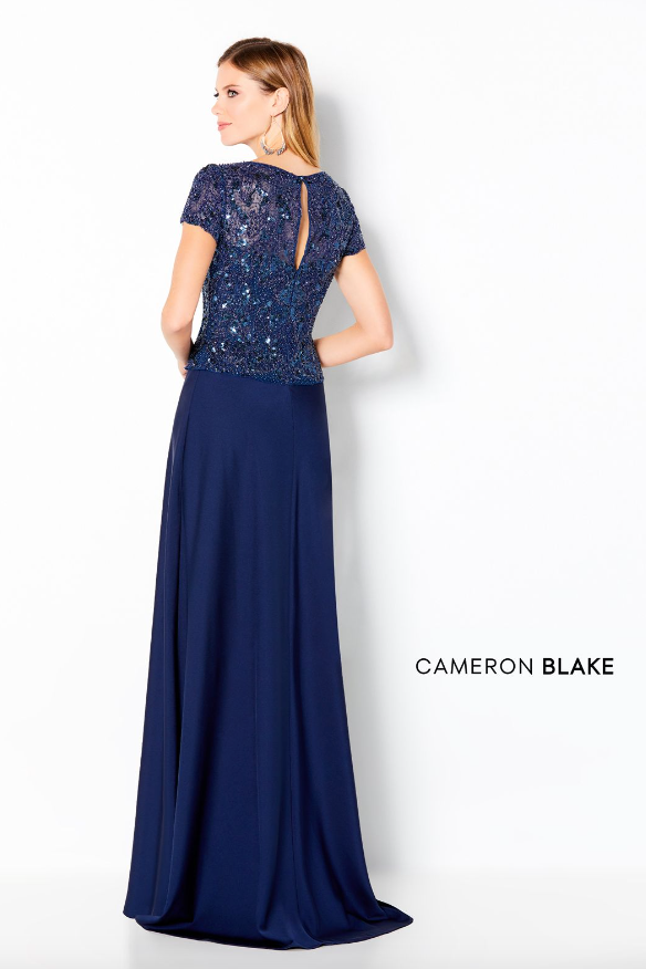 220650 Cap Sleeve A-Line Mother's Dress by Cameron Blake