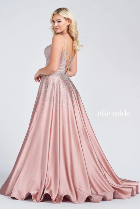 122015 Ellie Wilde A-Line Prom