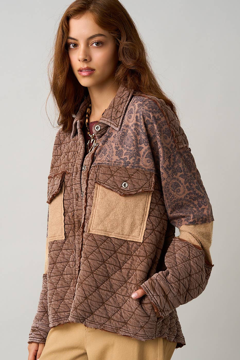 Paisley Patchwork Quilted Jacket