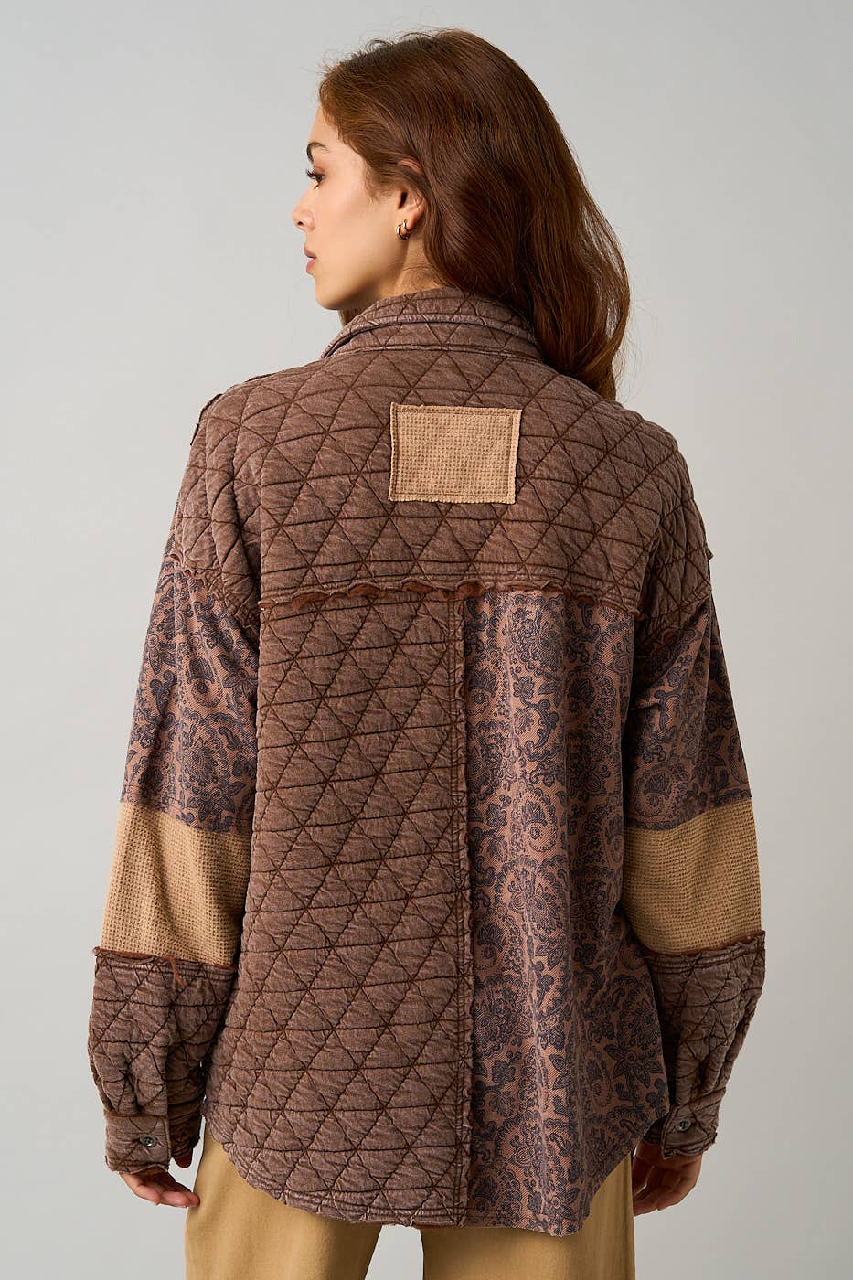 Paisley Patchwork Quilted Jacket