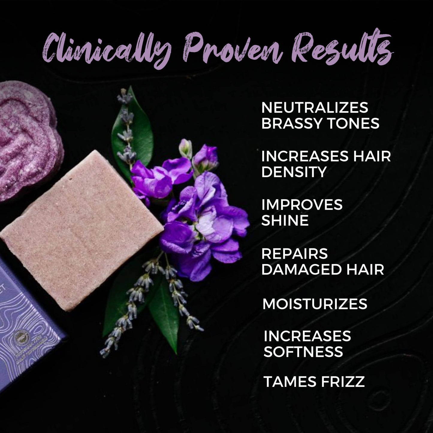 Biotin Purple-Toning Conditioner Bar for Blonde & Gray Hair