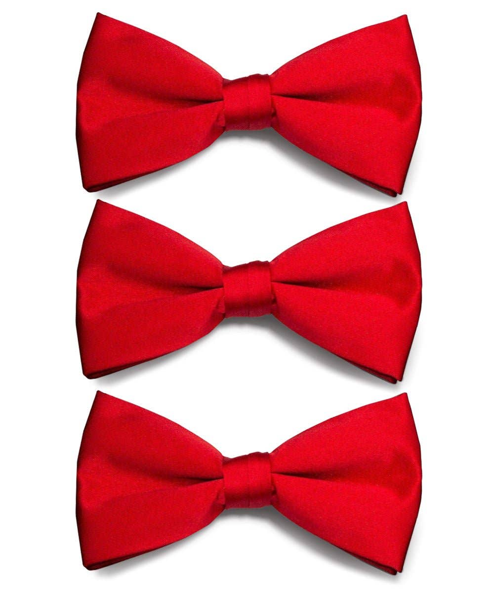 Solid Bow Tie in a Box (Multipacks) by Vittorio Farina