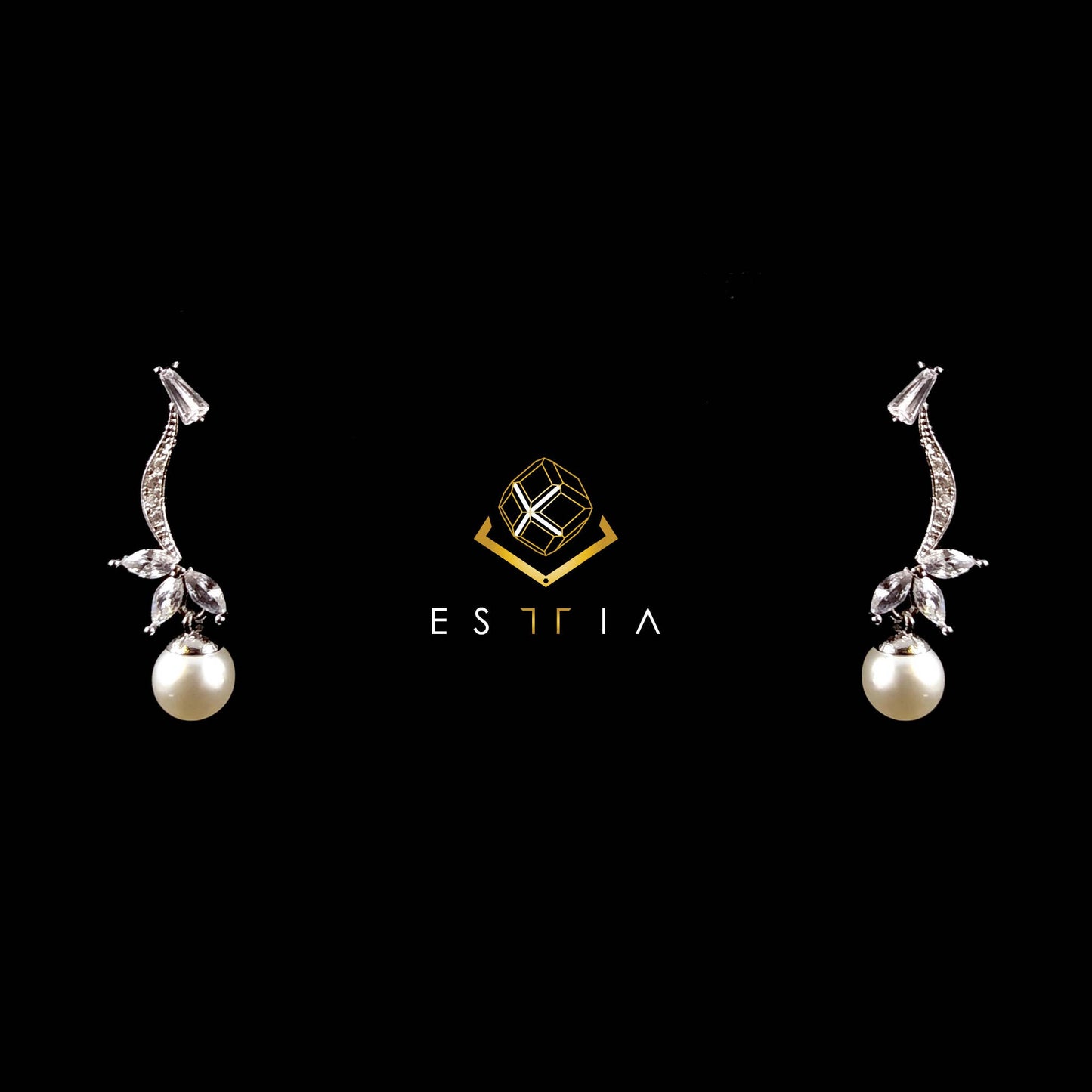 Rosemary Stud 925 Sterling Silver earrings