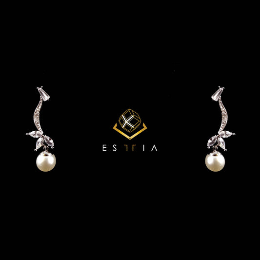 Rosemary Stud 925 Sterling Silver earrings