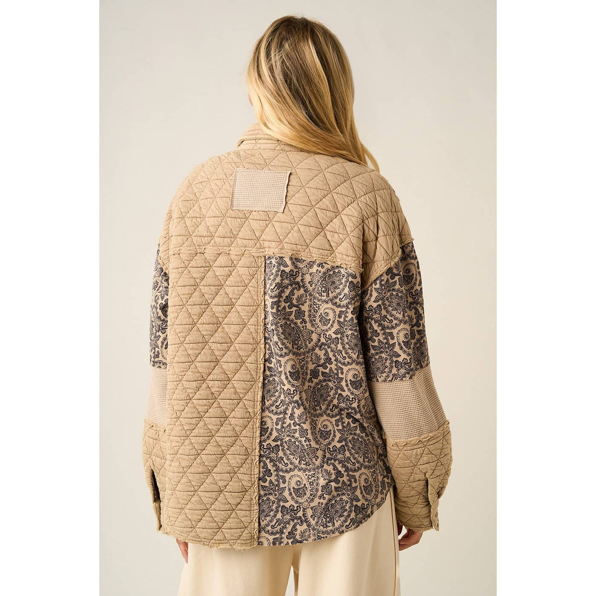 Paisley Patchwork Quilted Jacket
