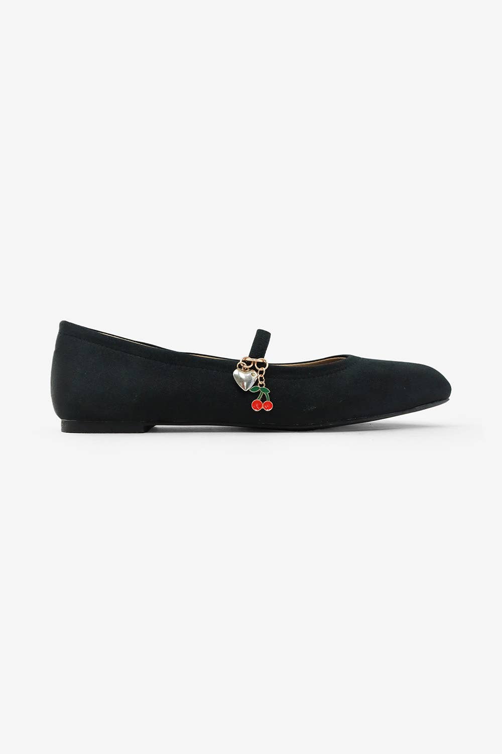 RAINING CHARMS - Cutie Ballet Flat with Strap + Charms