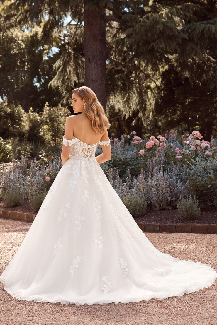 "Reverie" Y22177 Sparkly Princess A-Line Wedding Dress by Sophia Tolli