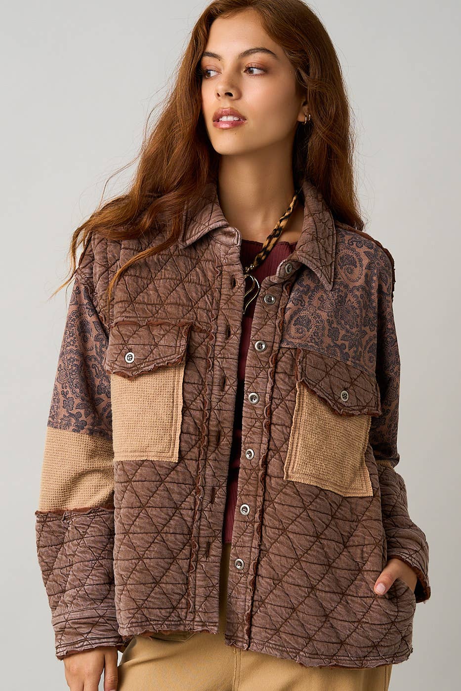 Paisley Patchwork Quilted Jacket