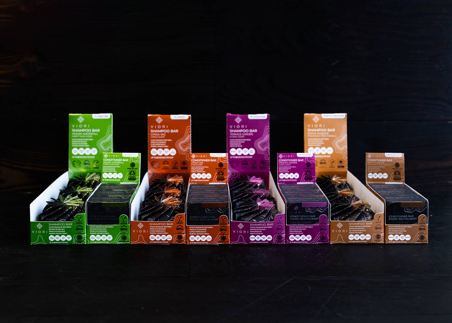 Viori Beauty - Conditioner Bars Inner Pack | Terrace Garden™ | Dry Hair