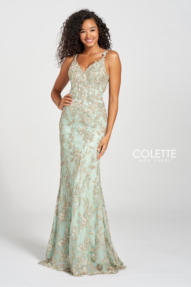 CL12203 Colette by Mon Cheri Tulle Sheath Gown