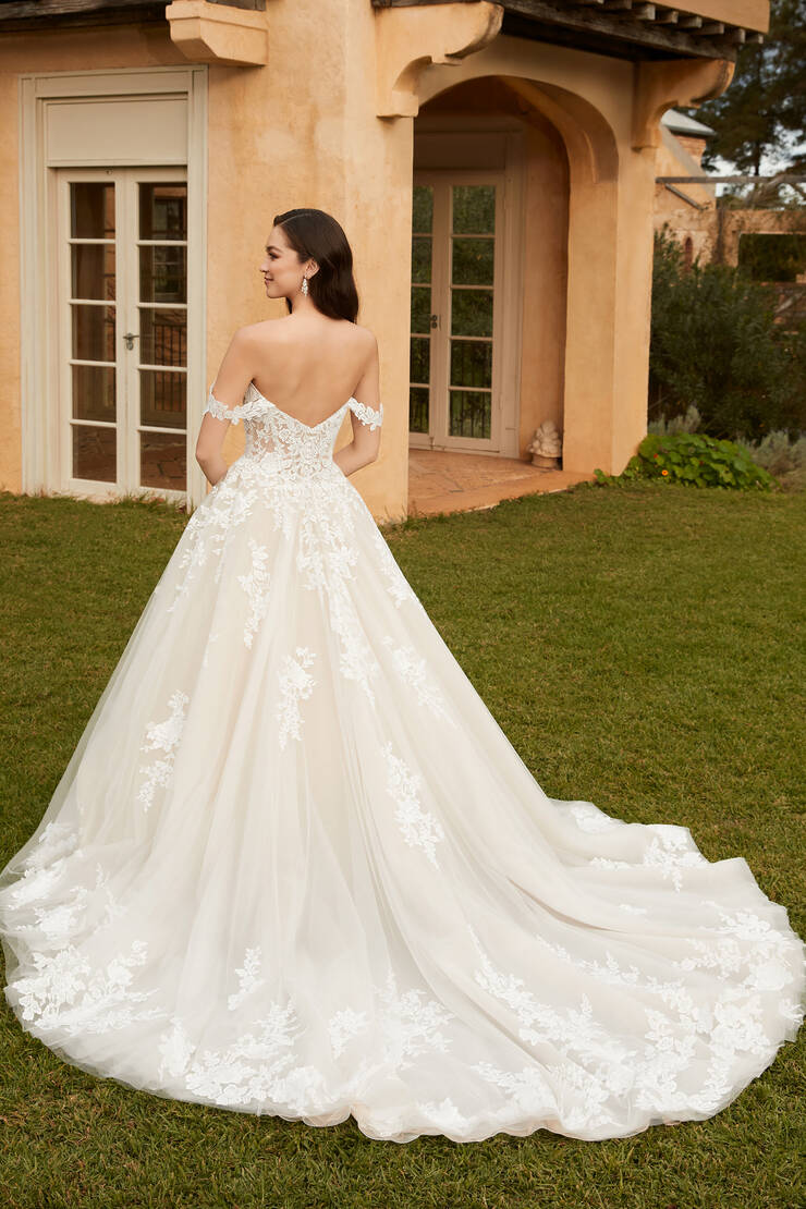 "Rebekah" Y12248 Off Shoulder Show Stopping Ballgown Wedding Dress by Sophia Tolli